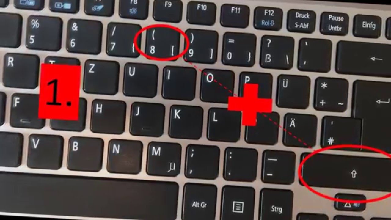 Copyright Zeichen Auf Der Tastatur In Word Youtube