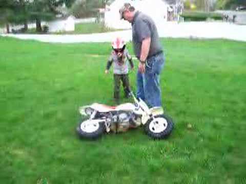 Trevor's Birthday Dirt Bike (part 4)