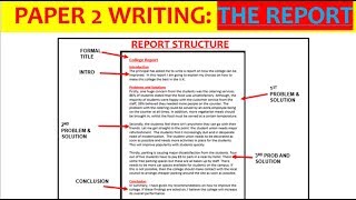 Reports Paper 2 Writing Exam Eduqas Gcse English Language By Bpc English