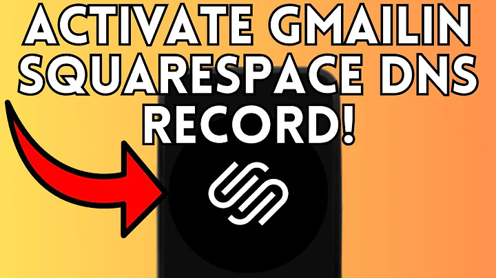 How To Activate Gmail of Google Workspace in Squarespace DNS Record (Full Guide) 2025!