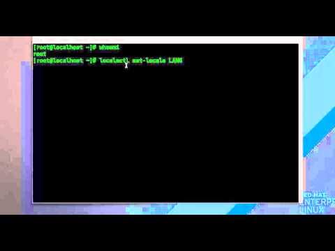 Linux System Administration 2015 System Locale and Keyboard Configuration