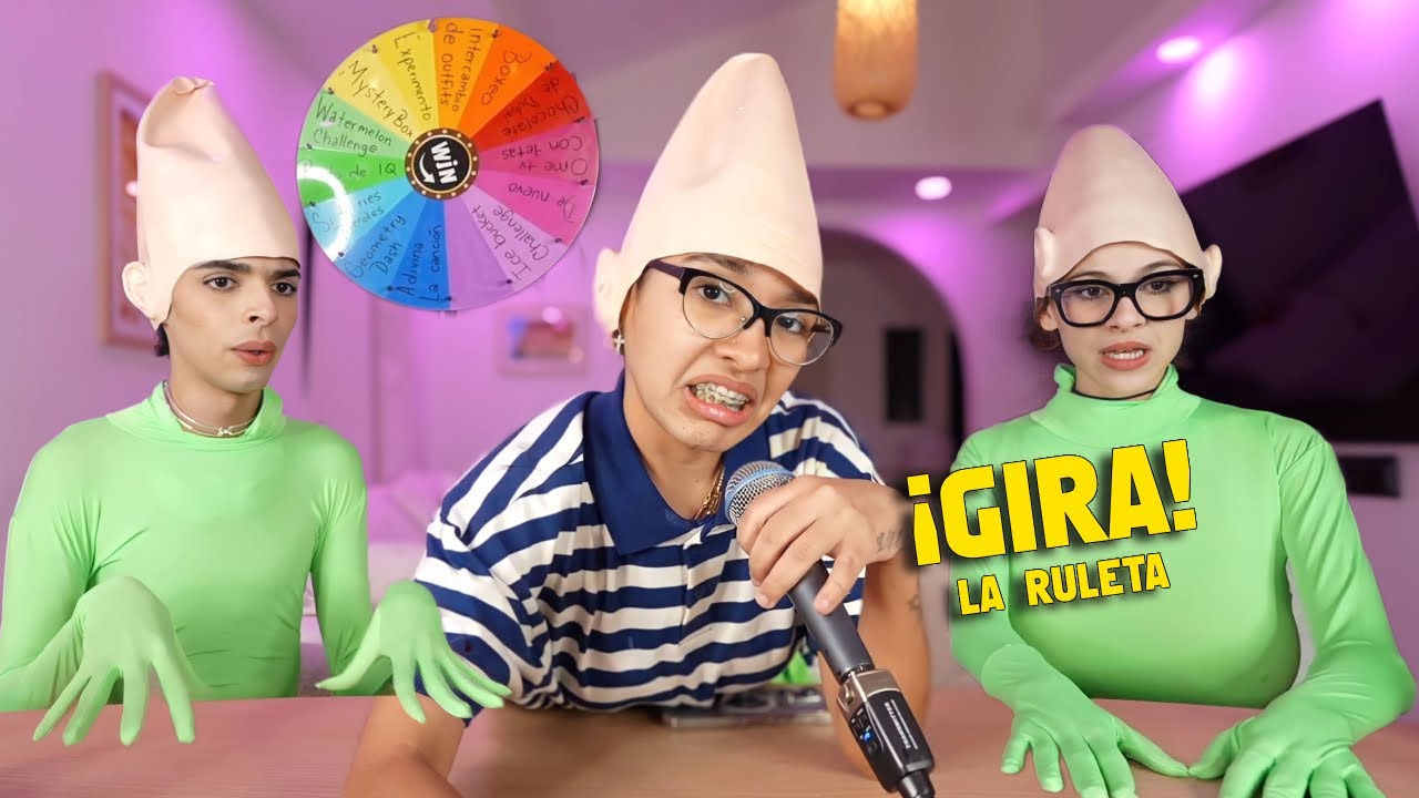 La Ruleta de Retos MAS Atrevidos | Alondra, Rai, Alex