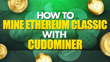 How To Mine Ethereum Classic with Cudominer | Easy Setup 10 Mins | ETC