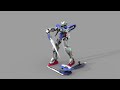 GN-001 Gundam Exia Test Animation