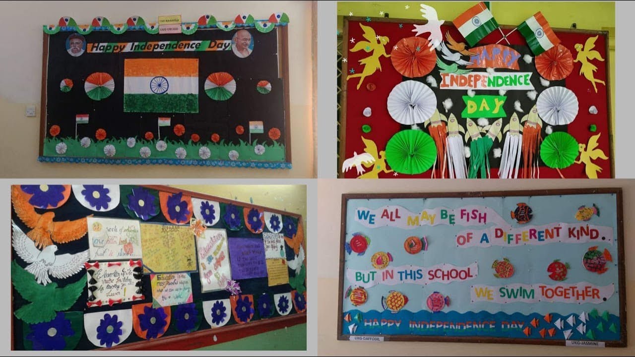 Share more than 78 board decoration of independence day - seven.edu.vn