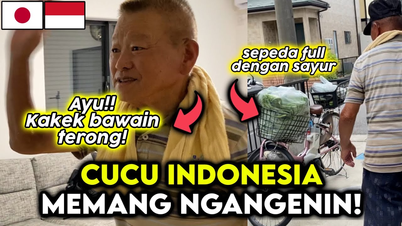 Cu2 INDONESIA MEMANG NGANGENIN! TIBA2 MERTUA DATANG PAKE SEPEDA DENGAN FULL SAYURAN