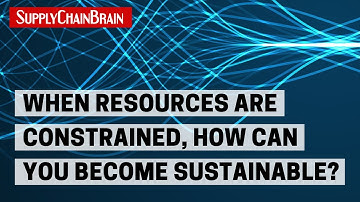 When Resources Are Constrained, How Can You Become Sustainable?