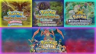 Pokemon Mystery Dungeon - All Normal Boss Battle Themes