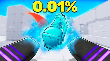 I Unlocked The FROZEN GRENADE in Roblox Rivals! (0.01%)