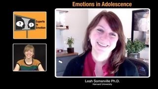 Experts in Emotion 15.2a -- Leah Somerville on Emotion in Adolescence