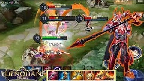 Lên đồ Triệu Vân đi rừng mạnh nhất #shorts #liênquânmobile #liênquân #triệuvân #short