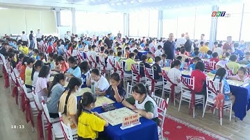 Gần 400 kỳ thủ tranh tài tại giải cờ tướng trẻ Quốc gia | BRTgo