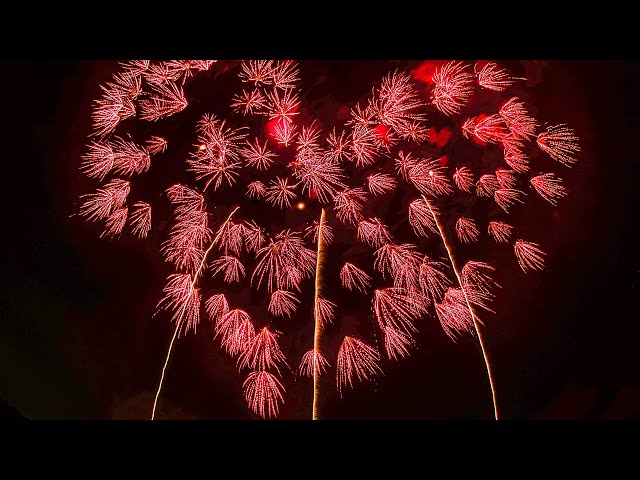 4K] 五年に一度の貴重な花火大会! 藤岡市制施行65周年記念花火大会