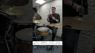 Оригинальный ритм Макс Корж - Малый повзрослел #drums #drummer