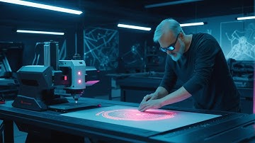 Запуск станка, настройка калибровка EzCad для чайника!