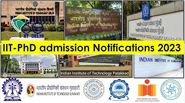 New PhD Application 2023 II Direct admission II #iitjam IIT-Special Drive PhD Program 2023