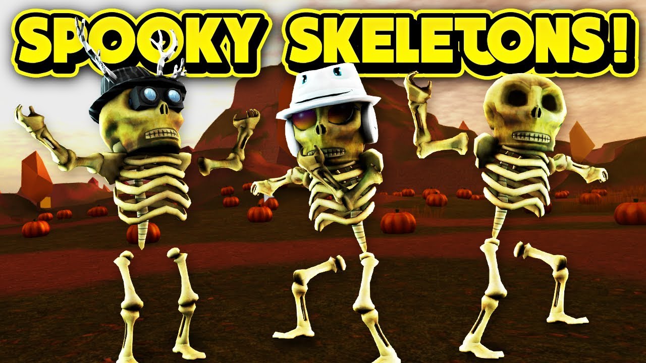 Spooky Scary Skeletons Code Roblox 07 2021 - roblox skeleton song