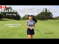 It was 37 degrees outside in september  richmond hill golf club