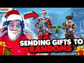 I Became Santa Claus In Free Fire || Sending Gifts To Randoms || Desi Gamers