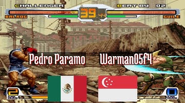 SNK vs Capcom Chaos Super Plus (FT5) - Pedro Paramo (MX) vs Warman05f4 (SG) - 2021-11-25