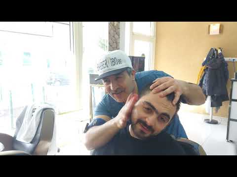 RELAXING MASSAGE AND SKINCARE ASMR BARBER MUNUR ONKAN @BY BUDU KUAFOR
