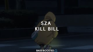 SZA - Kill Bill [Empty Hall] [Bass Boosted 🎧]
