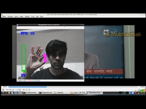 Gesture Volume Controller preview