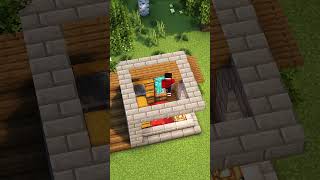 Minecraft starter house tutorial 🏡#minecraft