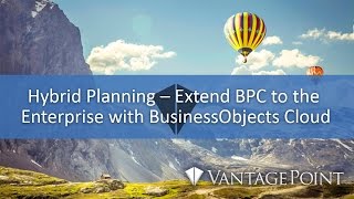 Hybrid Planning Extending BPC to the Enterprise with SAP Analytics Cloud