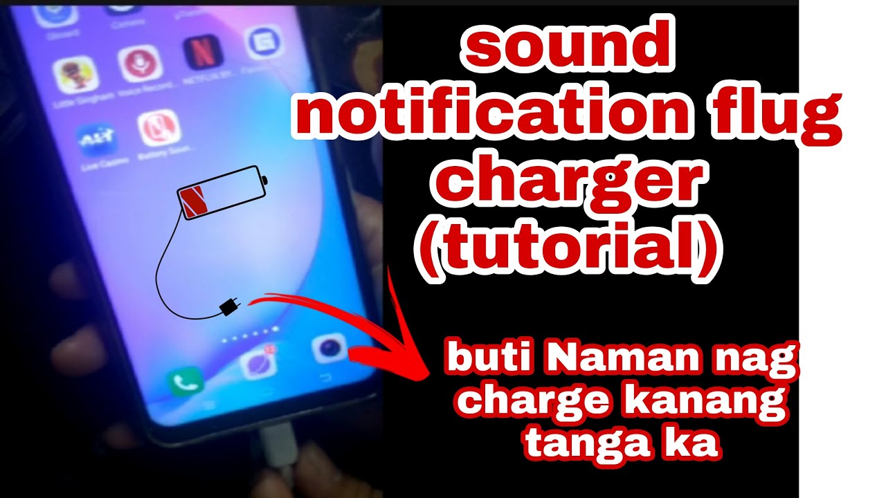 Battery sound notification на русском языке. Kana Charging.