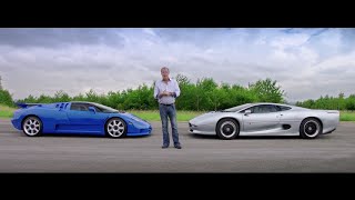 Grand Tour DragRace:Bugatti EB110 vs Jaguar XJ220