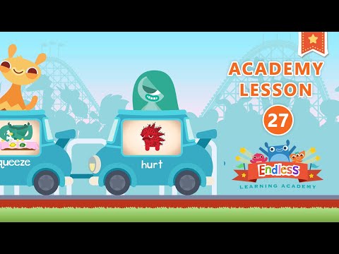 Endless Learning Academy - Lesson 27 - KNOCK, BUMP, CARRY, SQUEEZE, HURT | Originator Games