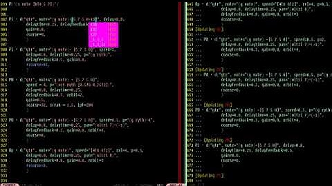 One Sample Live-coding improvisation - 58min Ambiant-ish minimal spectral music