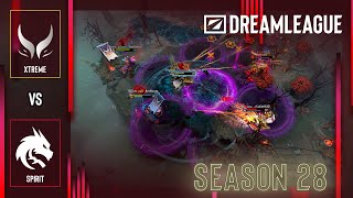 SPIRIT vs XTREME - HIGHLIGHTS - DreamLeague S28