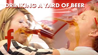 Gordon and Kate Garraway: Failing the Yard of Beer Challenge | The F Word