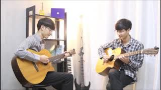 Hoshi No Kazu Dake Negai Wa Todoku - Depapepe [Duo Guitar Cover] | Kawin