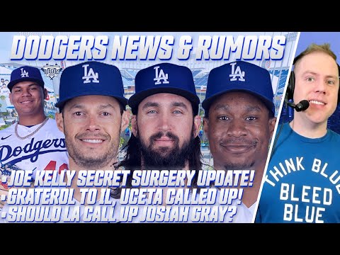 Should Dodgers Call Up Josiah Gray? Joe Kelly's Secret Surgery Revealed, Graterol Injury Update!
