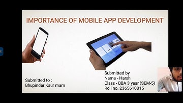 ppt on Importance of mobile app development