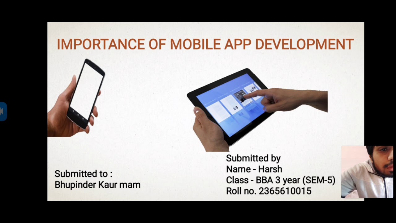 ppt on Importance of mobile app development