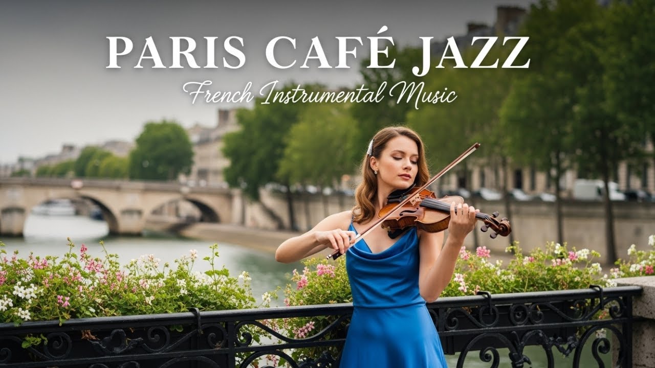 Peaceful Paris Café Vibes 🌷 French Jazz Instrumental Music