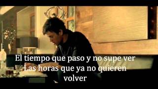 Enrique Iglesias - Donde Estan Corazon Con Letra (Lyrics) chords