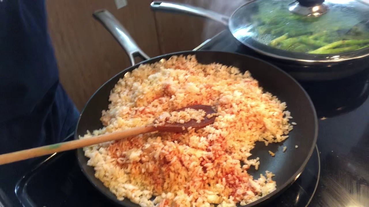 How to cook Lobsters Tail with Lemon Butter Sauce with Java Rice and Buttered Asparagus YouTube