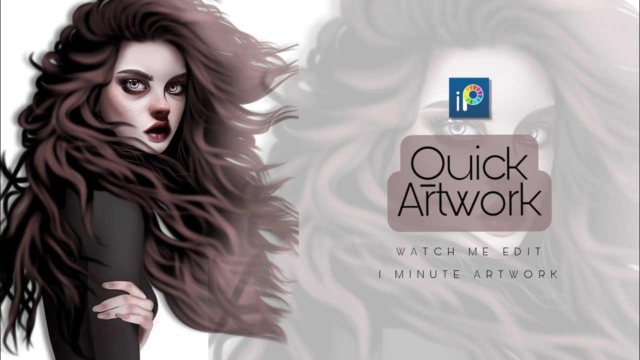 QUICK ARTWORK - DIGITAL DRAWING IN IBISPAINT X - WATCH ME EDIT - YouTube