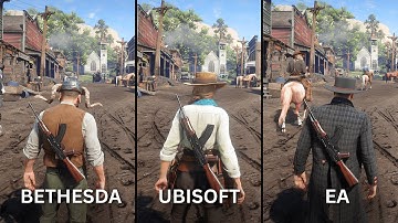 If Red Dead Redemption 2 was made by other companies...