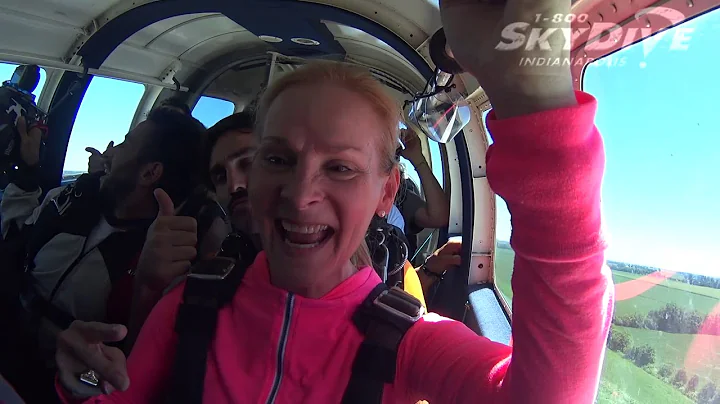 Pamela Allison's Tandem skydive!