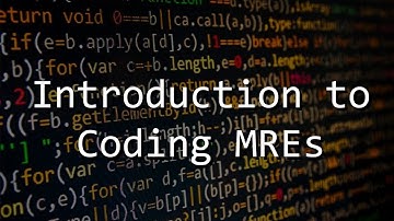 Introduction to Coding MREs Class 1
