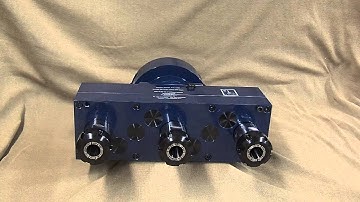 AutoDrill Three Spindle ER32 Multi Drill Head for Efficiency 1