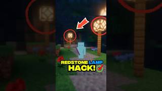 REDSTONE LAMP HACK 🤯🔥
