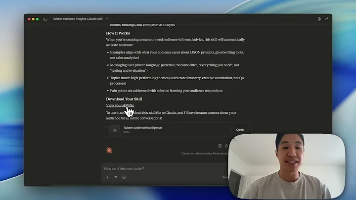 build your own claude skills in under 5 mins
