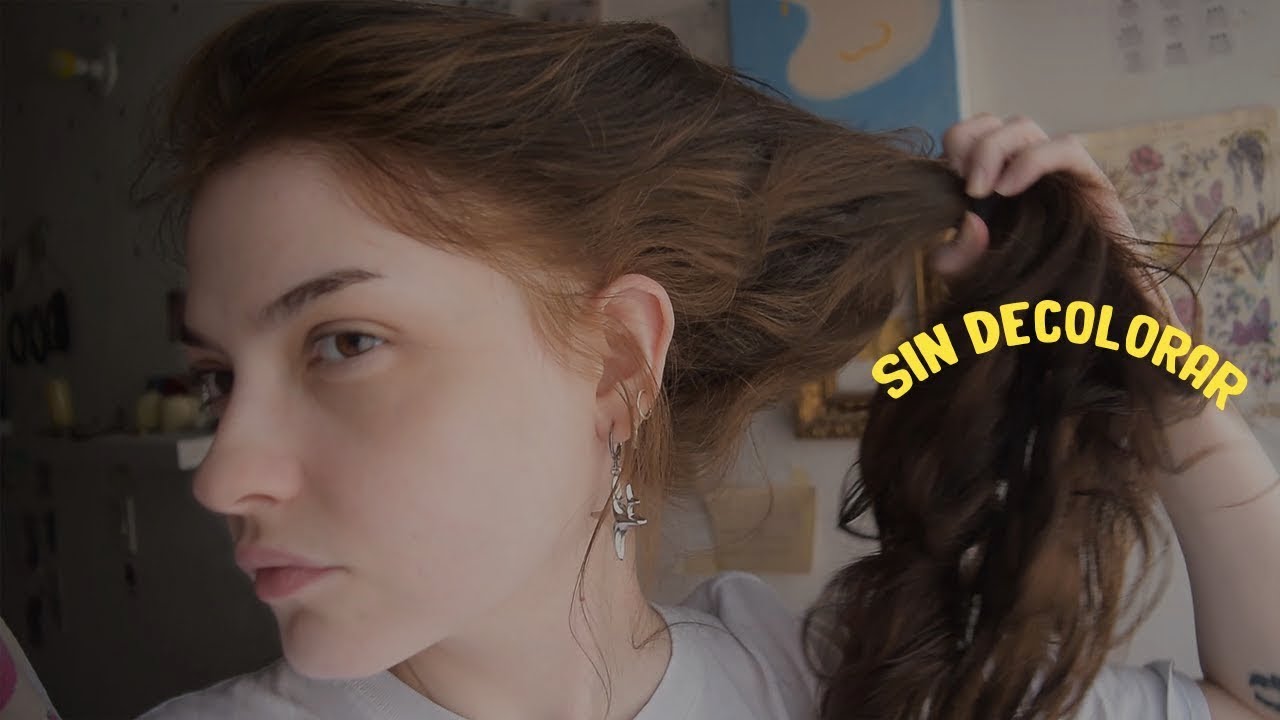 Iluminaciones naturales en casa (Sin decolorar)